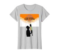 India Cricket 2024 More Than Jersey Flag India Cricket T-Shirt, Women, Silver Grey, Medium