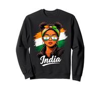India Flag Indian Women Sweatshirt