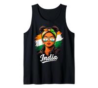 India Flag Indian Women Tank Top