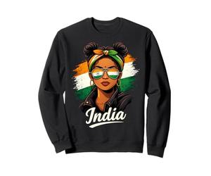 India Flag Proud Indian Women Sweatshirt