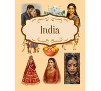 India for Junk Journal and Scrapbooking: | India Book : +130 elements | One-Sided Decorative Paper | Perfect for Card Making, Scrapbooking , Paper Crafting |