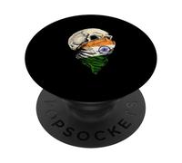 India hindu hindi flag skull PopSockets Adhesive PopGrip