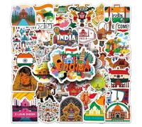 India Hindustan Bharat Stickers |50Pcs Indian Hindu Waterproof Vinyl Decals