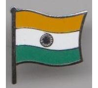 India Indian Flag Badge