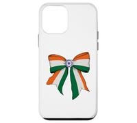 India Indian Pride Flag Girl Coquette Bow Ribbon Case for iPhone 12 mini