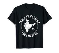 India Is Calling Indian Holiday Homesickness Vacation T-Shirt
