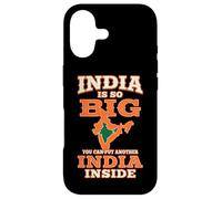 India is so big you can put another India inside Case for iPhone 17