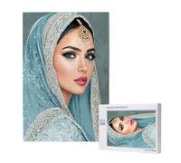 India Jigsaw Puzzles for Adults 5000, Woman Puzzles for Adults Wooden, Funny/Difficult/Impossible/Challenging Decompression Games, As a Birthday and Holiday Decor Gift for Women and Men M-1247