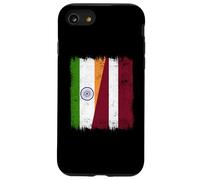 India Latvia Half Flag Indian Latvian Heritage Case for iPhone SE (2020) / 7/8