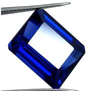 INDIA MADE 10.25 Ratti 9.45 Carat Blue Sapphire (Neelam) Unheated Untreated Natural And Lab Certified Loose Gemstone For Man'S And Woman'S-B0D66Q98R1