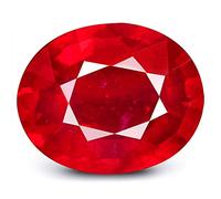 INDIA MADE 10.50 Carat Natural Aa++ Quality Burma Ruby Manik Stone Original Earth Mined Lab-Certified Natural Loose Gemstone For Men'S & Women'S-B0946FSTRH