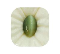 INDIA MADE 11.25 Ratti / 10.52 Carat Cats Eye Stone Certified Natutal Lehsunia Ketu Gemstone-B0DJ9748P3, Silver, Created Sapphire, Silver, Created Sapphire