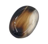 INDIA MADE 11.50 Carat / 12.70 Ratti Rare Color Natural Sulemani Hakik (Akik) Stone Oval Shape Gemstone-B0C19DC7T1
