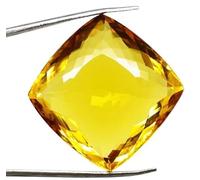 INDIA MADE 12.25 Ratti 11.00 Carat Sunela Stone Original Certified Natural Citrine Success Gemstone-B0BRG1YPSQ