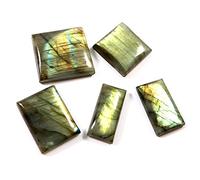 INDIA MADE 191.10 Cts Natural Labradorite Gemstone Mix Loose 5 Pcs Wholesale Lot-B07DX69Y1C