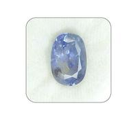 INDIA MADE 2.25 Ratti 1.70 Carat Natural Blue Sapphire (Neelam Stone Certified Natural Blue Sapphire Silver Plated Pendent) For Men And Women by Lab - Certified-B0C7GWMB4X