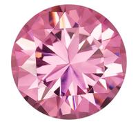 INDIA MADE 2.25 Ratti Natural Pink American Diamond Cubic Zirconia Gemstone Lab Certified Loose Gemstone Man or Women Jewelry Making Gemstone B0C1H3RC19