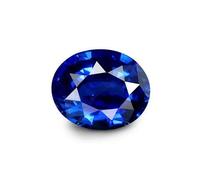 INDIA MADE 2.40 Ratti Natural Blue Sapphire (Neelam Stone Certified Natural Blue Sapphire Silver Plated Pendent) For Men And Women by Lab - Certified-B0C7GVL1RN