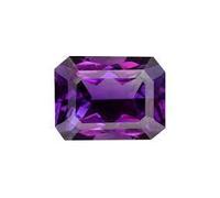 INDIA MADE 2.75 Carat Natural Amethyst Squire Cut Gemstone Lab Certified Loose Gemstone for Women or Men Fashion Jewelry Gemstone B0C2QM29W6 Silver Artificial Sapphire