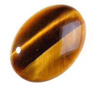 INDIA MADE 20.50 Ct. Oval Shape Tiger Eye Stone Original Certified Gemstone For Man And Woman-B0BP28MBSS