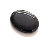 INDIA MADE 29 Carat Sulemani Kala Hakik (Akik) Stone Rare & Oval Shape Pendant Size/Bracelet Size Gemstone-B09MZFN61S