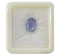 INDIA MADE 3.35 Carat 4.25 Ratti Blue Sapphire (Neelam/Nilam Stone) Natural Quality Gemstone A+++ Quality-B0C94H82SY