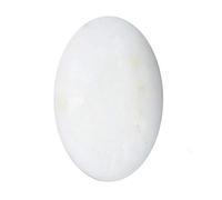 INDIA MADE 3 to 12.50 Ratti Oval Shape Opal Off White Opal Birthstone Birthstone -B0BB6N2KKZ Silver Simulated Sapphire Silver Created Sapphire