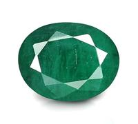 INDIA MADE 4.00 Ratti Natural Green Emerald Loose Gemstone Certified Emerald/Panna Gemstone For Women'S And Men'S by Lab - Certified-B0C6M5HP9W