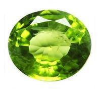 INDIA MADE 4.25 Ratti 3.30 Carat Peridot Gemstone Original Certified with Laboratory Report & Warranty Certificate Natural Peridot/Mani Stone A++ Quality for Astrology Benefits for Men and Women