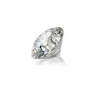 INDIA MADE 4.25 Ratti 3.42 Carat Beautiful Round Shape Original Certified Natural Cubic White Zircon/American White Diamond Stone Loose Gemstone for Men and Women, B0D6YZHJH8