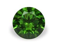 INDIA MADE 4.25 Ratti Green Cubic Zircon Natural Certified Diamond Cut Loose Gemstone For Men'S And Women'S-B0BMYS5HR2