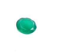 INDIA MADE 5.10 Ratti / 4.60 Cts Natural Green Onyx Ring Size Oval Cut Gemstone For Unisex-B07H6FVZN4