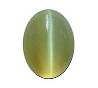 INDIA MADE 5.25-5.50 Ratti Cat'S Eye/Cat Eye (Lehsunia Stone) Certified Natural Gemstone Aaa Quality-B078QNLLLR