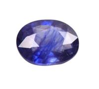 INDIA MADE 6.00 Ratti Natural Blue Sapphire (Neelam Stone Certified Natural Blue Sapphire Silver Plated Pendent) For Men And Women by Lab - Certified-B0C7GWJW6B