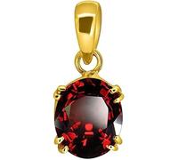 INDIA MADE 6.00 Ratti Natural Hessonite Garnet Gomed Astrological Gold Pendant Locket Top A1+ Quality Loose Gemstone For Men And Women,S-B0BXGP9M9K