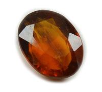 INDIA MADE 6.25 Ratti / 5.47 Carat Certified Gomed Stone Hessonite Garnet Gemstone A1+ Quality Natural Gemstone-B097BM7Y9P