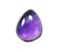 INDIA MADE 6.25 Ratti Certified Real Amethyst Loose Stone 5.68 Carat Pear Astrology Katela Gemstone-B07K7D28MY