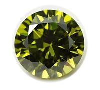INDIA MADE 6.25 Ratti Green Cubic Zircon Natural Certified Diamond Cut Loose Gemstone For Men'S And Women'S-B0BVHZV12S