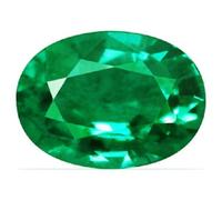 INDIA MADE 6.45 Carat - 7.25 Ratti Emerald Stone Original Certified Panna Stone Natural Gemstone Aaa Quality Emerald (Panna) Stone/-B0CVVKV7MB