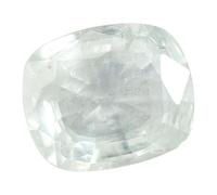 INDIA MADE 6.48 Ratti White Sapphire Certified Unheated Untreatet Natural White Sapphire Stone Safed Pukhraj Birthstone Loose Gemstone For Men And Women by Lab - Certified-B0CV9VWZPV