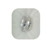 INDIA MADE 7.25 Carat Certified Unheated Untreatet Natural White Sapphire Stone Safed Pukhraj Birthstone Loose Gemstone For Men And Women by Lab - Certified-B0BQYW6FR5