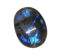 INDIA MADE 7.25 Ratti 6.05 Crt Labradorite Oval easing Gemstone Gray Oval Shape Stone For Reiki Stone easing Crystal easing & Meditation-B0D31CJFWX