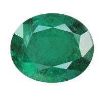 INDIA MADE 7.25 Ratti 6.45 Carat Emerald Gemstone Certified Loose Precious Panna Stone Unheated Lab Tested For Men And Women,-B0BH8CQGND