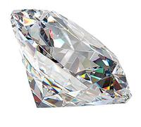 INDIA MADE 7.25 Ratti / 6.50 Carat Natural Zircon Gemstone Lab Certified American Diamond Loose Stone-B0DK8XZKLF