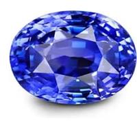 INDIA MADE 7.25 Ratti 6.70 Carat Blue Sapphire Stone Best Precious Unheated & Untreated Blue Sapphire Stone Rashi Neelam Ratan Certified Loose Gemstone For Men And Women'S(Lab-Tested)-B0CVB62PLL