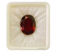 INDIA MADE 7.25 Ratti Certified Gomed Stone Hessonite Garnet Gemstone A1+ Quality with Lab Certificate For Men And Women'S (Lab-Tested)-B0CWY198YY