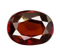 INDIA MADE 7.25 Ratti Certified Hessonite Garnet Gomed Real Gemstone with Certified Free Lab-B0DNMXBV8B