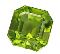 INDIA MADE 7.75 Carat Certified Unheated Untreated Cushion Cut Natural Peridot Loose Gemstone by Lab Certified For Man Or Women-B0DKC389F2