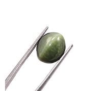 INDIA MADE 7.85 Ratti / 7.10 Cts Natural Cat Eye Gemstone Original (Lehsunia) Gemstone For Unisex-B07GB7MBFB