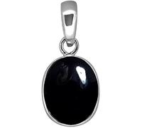 INDIA MADE 8.25 Carat Black Sulemani Hakik Stone Pendant Aaa+ Quality Natural Sulemani Hakik/Hakeek Loose Gemstone For Women'S And Men'S-B09H3F41JW